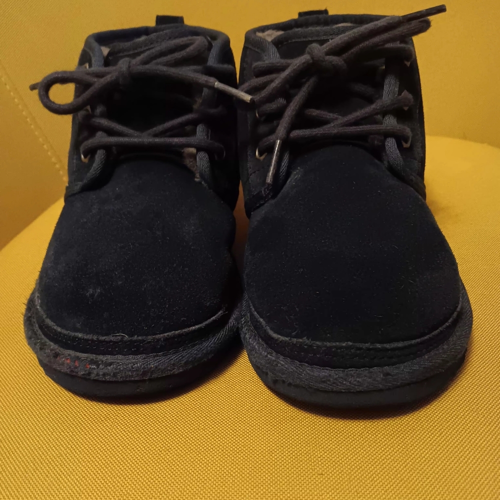 Ugg Neumel Navy Big Boss 5.5 Or Women's 7. Good Condition